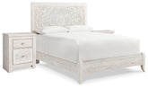 J&M Furniture - Ashley Furniture - Paxberry Queen Panel Bed and 2 Nightstands - Queen Panel Bed and 2 Nightstands - B181B30
