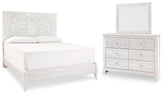 J&M Furniture - Ashley Furniture - Paxberry King Panel Bed, Dresser and Mirror - King Panel Bed, Dresser and Mirror - B181B9