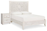 J&M Furniture - Ashley Furniture - Paxberry Full Panel Bed and Nightstand - Full Panel Bed and Nightstand - B181B20