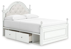 Kozlani Full Upholstered Panel Storage Bed