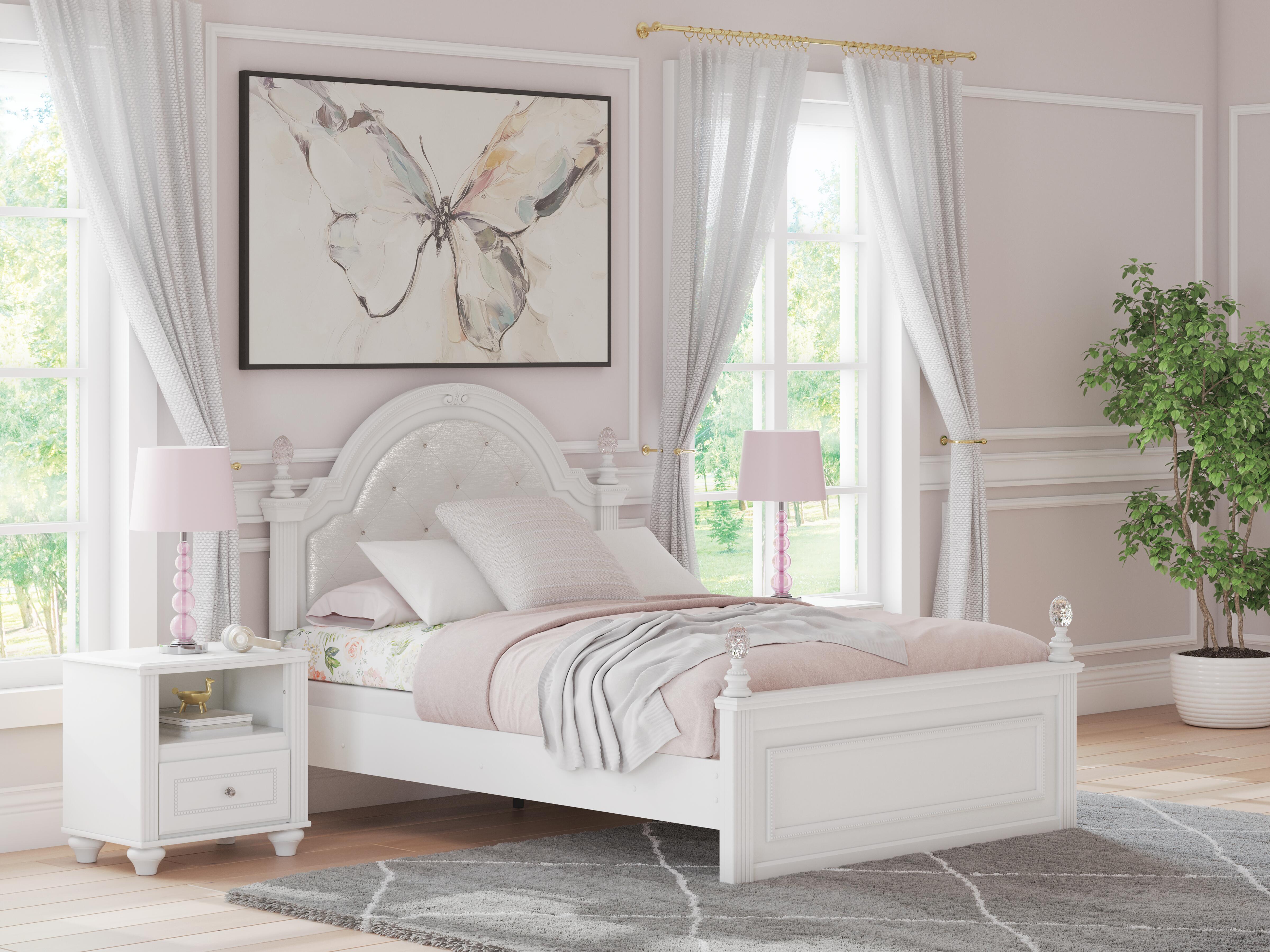 J&M Furniture - Ashley Furniture - Kozlani Full Upholstered Panel Bed - Full Upholstered Panel Bed - PCB1819B6