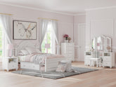 J&M Furniture - Ashley Furniture - Kozlani Vanity with Mirror - Vanity with Mirror - PCB1819B16