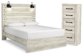 J&M Furniture - Ashley Furniture - Cambeck Queen Panel Bed and Chest - Queen Panel Bed and Chest - B192B121