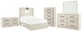 J&M Furniture - Ashley Furniture - Cambeck Full Panel Bed, Dresser, Mirror, Chest and 2 Nightstands - Full Panel Bed, Dresser, Mirror, Chest and 2 Nightstands - B192B126