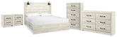 J&M Furniture - Ashley Furniture - Cambeck King Panel Bed, Dresser, Chest and 2 Nightstands - King Panel Bed, Dresser, Chest and 2 Nightstands - B192B112