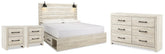 J&M Furniture - Ashley Furniture - Cambeck King Panel Storage Bed, Dresser and 2 Nightstands - King Panel Storage Bed, Dresser and 2 Nightstands - B192B118