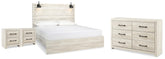 J&M Furniture - Ashley Furniture - Cambeck King Panel Bed, Dresser and 2 Nightstands - King Panel Bed, Dresser and 2 Nightstands - B192B117