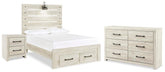 J&M Furniture - Ashley Furniture - Cambeck Full Panel Bed, Dresser and Nightstand - Full Panel Bed, Dresser and Nightstand - B192B134