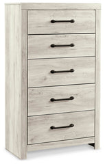 Cambeck Full Panel Storage Bed, 2 Chests and 1 Nightstand