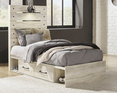 J&M Furniture - Ashley Furniture - Cambeck Twin Panel Bed with 2 Storage Drawers - Twin Panel Bed with 2 Storage Drawers - B192B13