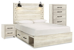 J&M Furniture - Ashley Furniture - Cambeck Queen Panel Bed with Storage, Chest and Nightstand - Queen Panel Bed with Storage, Chest and Nightstand - B192B67
