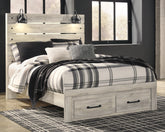J&M Furniture - Ashley Furniture - Cambeck Queen Panel Bed with 2 Storage Drawers - Queen Panel Bed with 2 Storage Drawers - B192B8