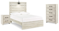 J&M Furniture - Ashley Furniture - Cambeck Full Panel Bed, Chest and Nightstand - Full Panel Bed, Chest and Nightstand - B192B98