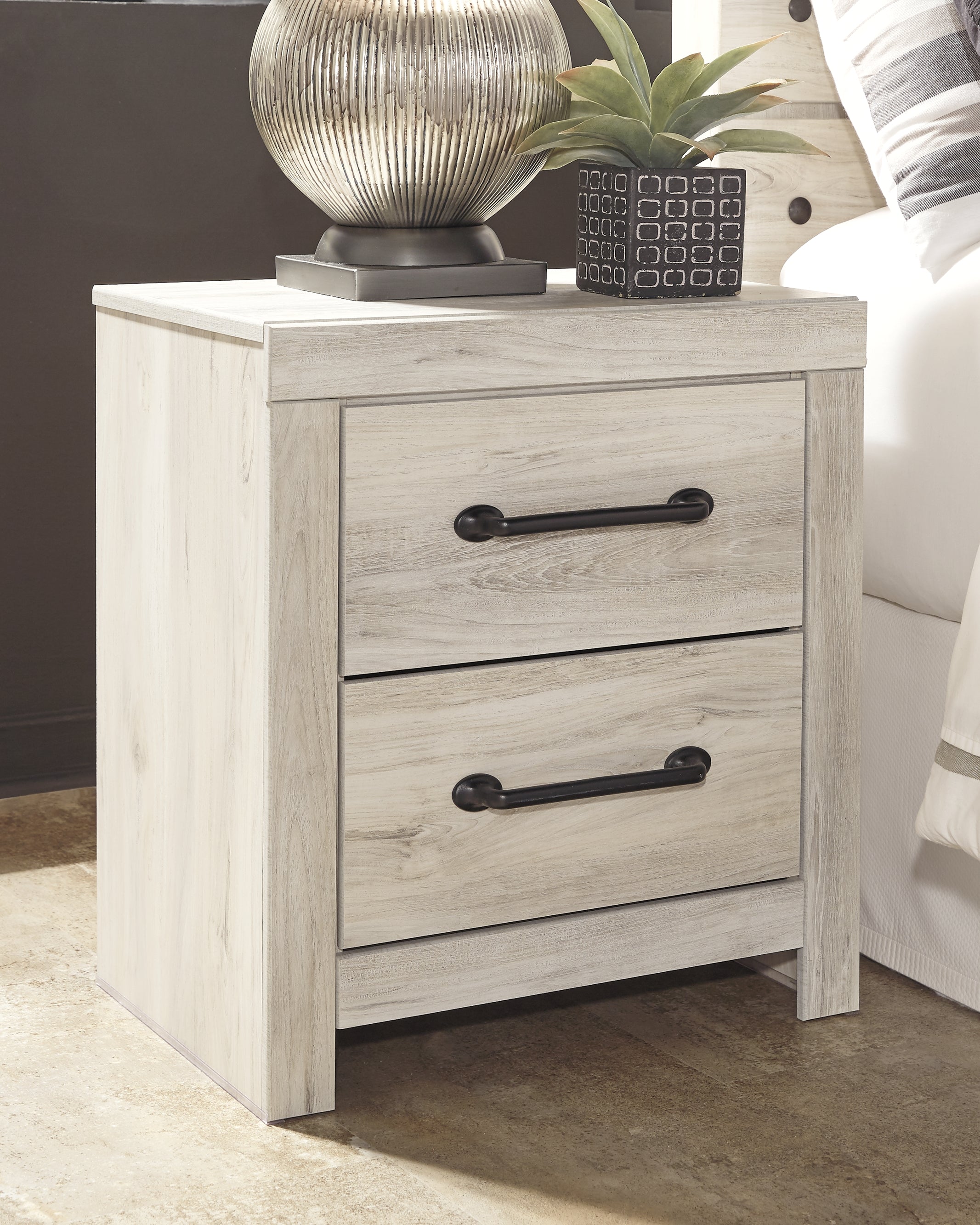 J&M Furniture - Ashley Furniture - Cambeck Nightstand - Two Drawer Night Stand - B192-92