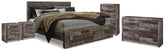 J&M Furniture - Ashley Furniture - Derekson King Storage Bed, Dresser, Chest and 2 Nightstands - King Storage Bed, Dresser, Chest and 2 Nightstands - B200B80