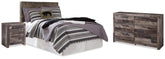 J&M Furniture - Ashley Furniture - Derekson Full Panel Headboard, Dresser and Nightstand - Full Panel Headboard, Dresser and Nightstand - B200B57