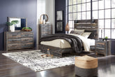 J&M Furniture - Ashley Furniture - Drystan Queen Panel Bed, Dresser, Mirror, Chest and Nightstand - Queen Panel Bed, Dresser, Mirror, Chest and Nightstand - B211B74