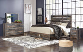 J&M Furniture - Ashley Furniture - Drystan King Panel Bed, Dresser, Mirror, and Nightstand - King Panel Bed, Dresser, Mirror, and Nightstand - B211B59