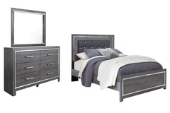 J&M Furniture - Ashley Furniture - Lodanna Queen Panel Bed, Dresser and Mirror - Queen Panel Bed, Dresser and Mirror - B214B28