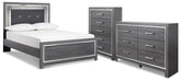 J&M Furniture - Ashley Furniture - Lodanna Full Panel Bed, Dresser and Chest - Full Panel Bed, Dresser and Chest - B214B52