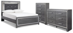 J&M Furniture - Ashley Furniture - Lodanna Full Panel Bed, Dresser and Chest - Full Panel Bed, Dresser and Chest - B214B52
