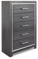 Lodanna King Storage Bed, Dresser and Chest