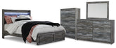 J&M Furniture - Ashley Furniture - Baystorm Queen Storage Bed, Dresser, Mirror and Chest - Queen Storage Bed, Dresser, Mirror and Chest - B221B82