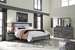 J&M Furniture - Ashley Furniture - Baystorm King Panel Bed, Dresser, Mirror, and Nightstand - King Panel Bed, Dresser, Mirror, and Nightstand - B221B44