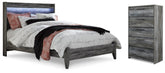 J&M Furniture - Ashley Furniture - Baystorm Queen Panel Bed and Chest - Queen Panel Bed and Chest - B221B99