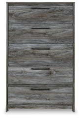 Baystorm Full Panel Bed, Dresser, Mirror and Chest
