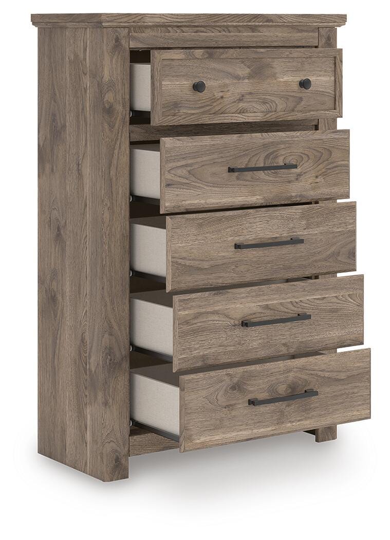 J&M Furniture - Ashley Furniture - Rusticott Chest of Drawers - Five Drawer Chest - PCB2260-46