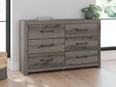 J&M Furniture - Ashley Furniture - Graystorm Dresser - Six Drawer Dresser - PCB2405-31
