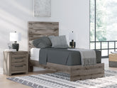 J&M Furniture - Ashley Furniture - Graystorm Twin Panel Bed - Twin Panel Bed - PCB2405B12