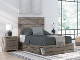 J&M Furniture - Ashley Furniture - Graystorm Full Panel Storage Bed - Full Panel Storage Bed - PCB2405B16