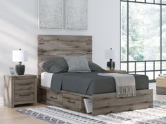 J&M Furniture - Ashley Furniture - Graystorm Full Panel Storage Bed - Full Panel Storage Bed - PCB2405B16