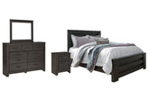 J&M Furniture - Ashley Furniture - Brinxton Queen Panel Bed, Dresser, Mirror and Nightstand - Queen Panel Bed, Dresser, Mirror and Nightstand - B249B7
