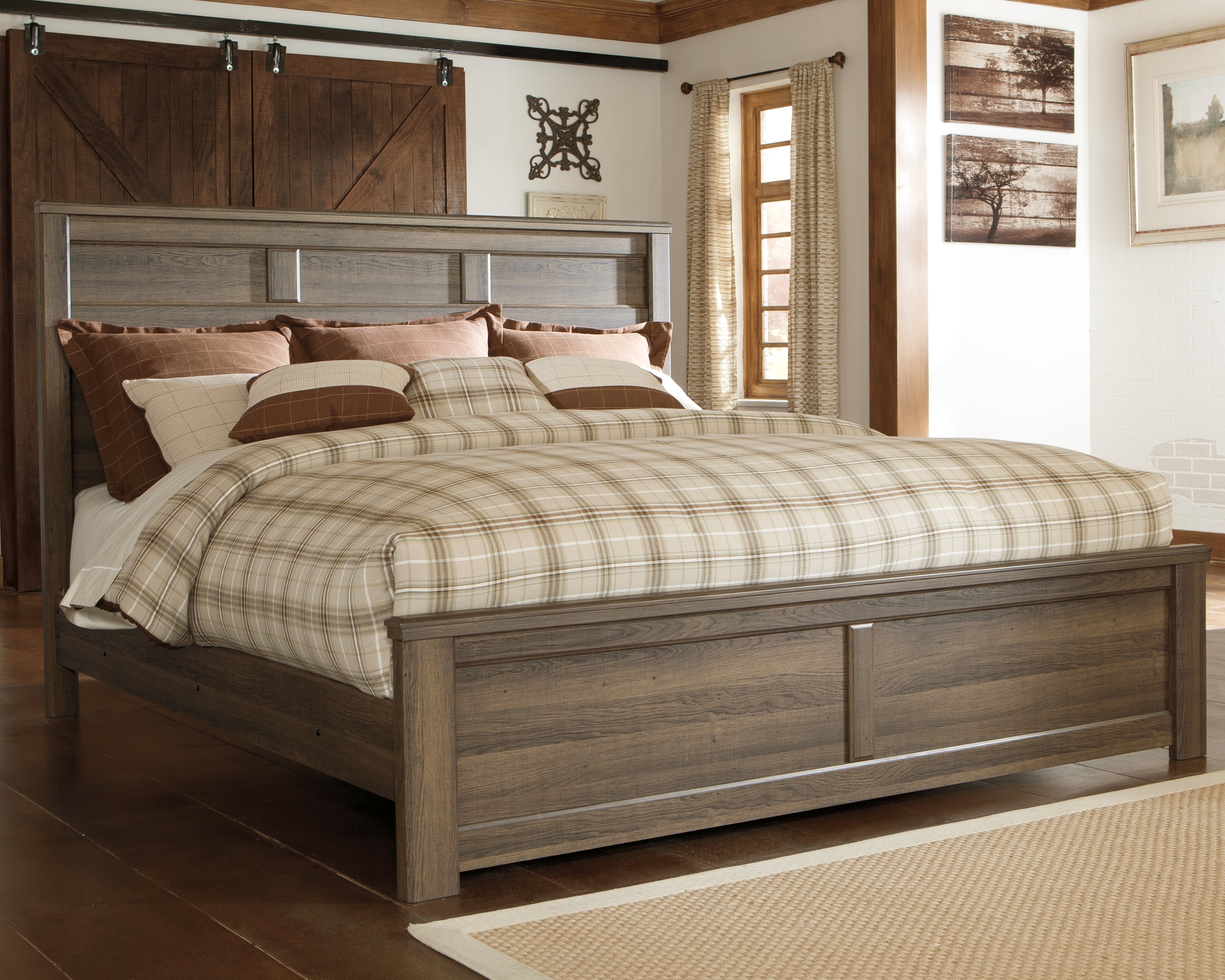 J&M Furniture - Ashley Furniture - Juararo California King Panel Bed - California King Panel Bed - B251B14