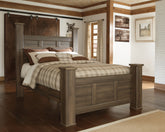J&M Furniture - Ashley Furniture - Juararo Queen Poster Bed - Queen Poster Bed - B251B3