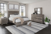 J&M Furniture - Ashley Furniture - Ralinksi Full Panel Bed, Dresser, Mirror and Nightstand - Full Panel Bed, Dresser, Mirror and Nightstand - B2587B9