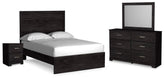 J&M Furniture - Ashley Furniture - Belachime Full Panel Bed, Dresser, Mirror and Nightstand - Full Panel Bed, Dresser, Mirror and Nightstand - B2589B18