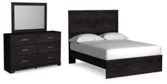 J&M Furniture - Ashley Furniture - Belachime Full Panel Bed, Dresser and Mirror - Full Panel Bed, Dresser and Mirror - B2589B6