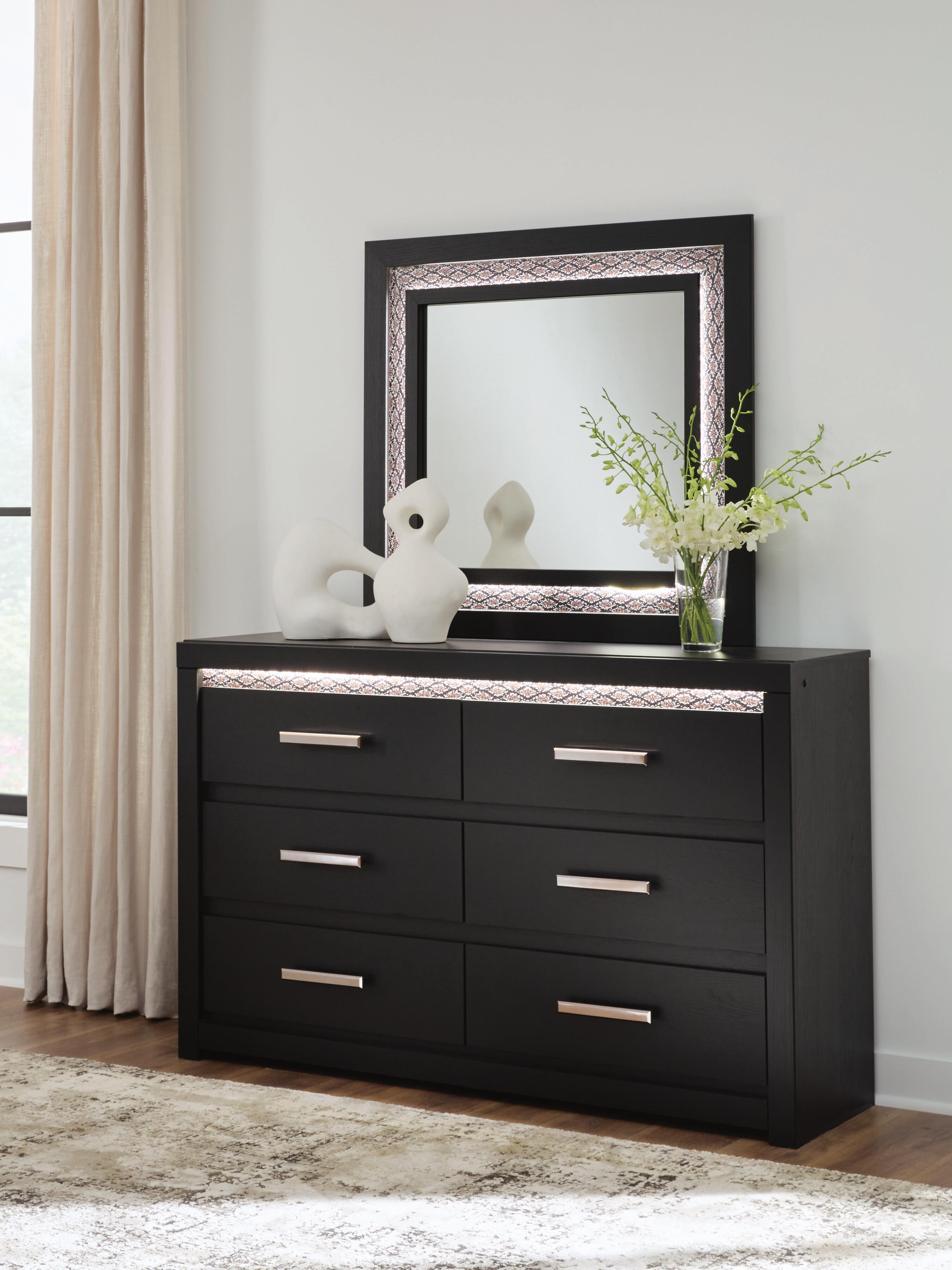 J&M Furniture - Ashley Furniture - Brizmore Dresser and Mirror - Dresser and Mirror - PCB2611B1