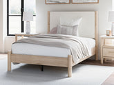 J&M Furniture - Ashley Furniture - Cadmori Full Upholstered Panel Bed - Full Upholstered Panel Bed - B2615B8