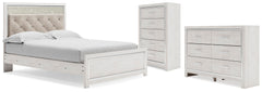 Altyra Queen Panel Bed, Dresser and Chest