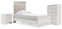 J&M Furniture - Ashley Furniture - Altyra Twin Panel Bed, Chest and Nightstand - Twin Panel Bed, Chest and Nightstand - B2640B60