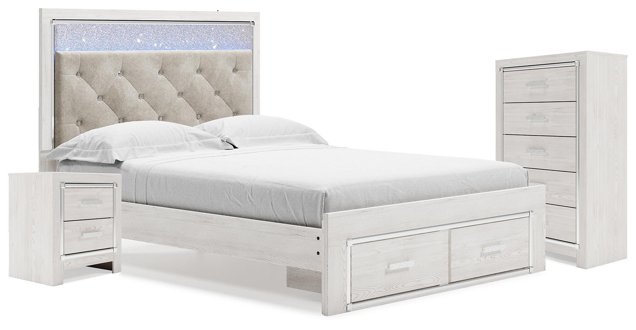 J&M Furniture - Ashley Furniture - Altyra Queen Storage Bed, Chest and Nightstand - Queen Storage Bed, Chest and Nightstand - B2640B65