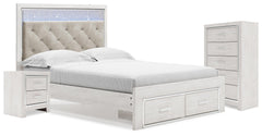 J&M Furniture - Ashley Furniture - Altyra Queen Storage Bed, Chest and Nightstand - Queen Storage Bed, Chest and Nightstand - B2640B65