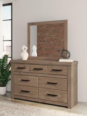 J&M Furniture - Ashley Furniture - Oliandon Dresser and Mirror - Dresser and Mirror - PCB2844B1