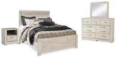 J&M Furniture - Ashley Furniture - Bellaby Queen Panel Bed, Dresser, Mirror, and Nightstand - Queen Panel Bed, Dresser, Mirror, and Nightstand - B331B14