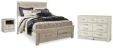 J&M Furniture - Ashley Furniture - Bellaby Queen Panel Storage Bed, Dresser and Nightstand - Queen Panel Storage Bed, Dresser and Nightstand - B331B24